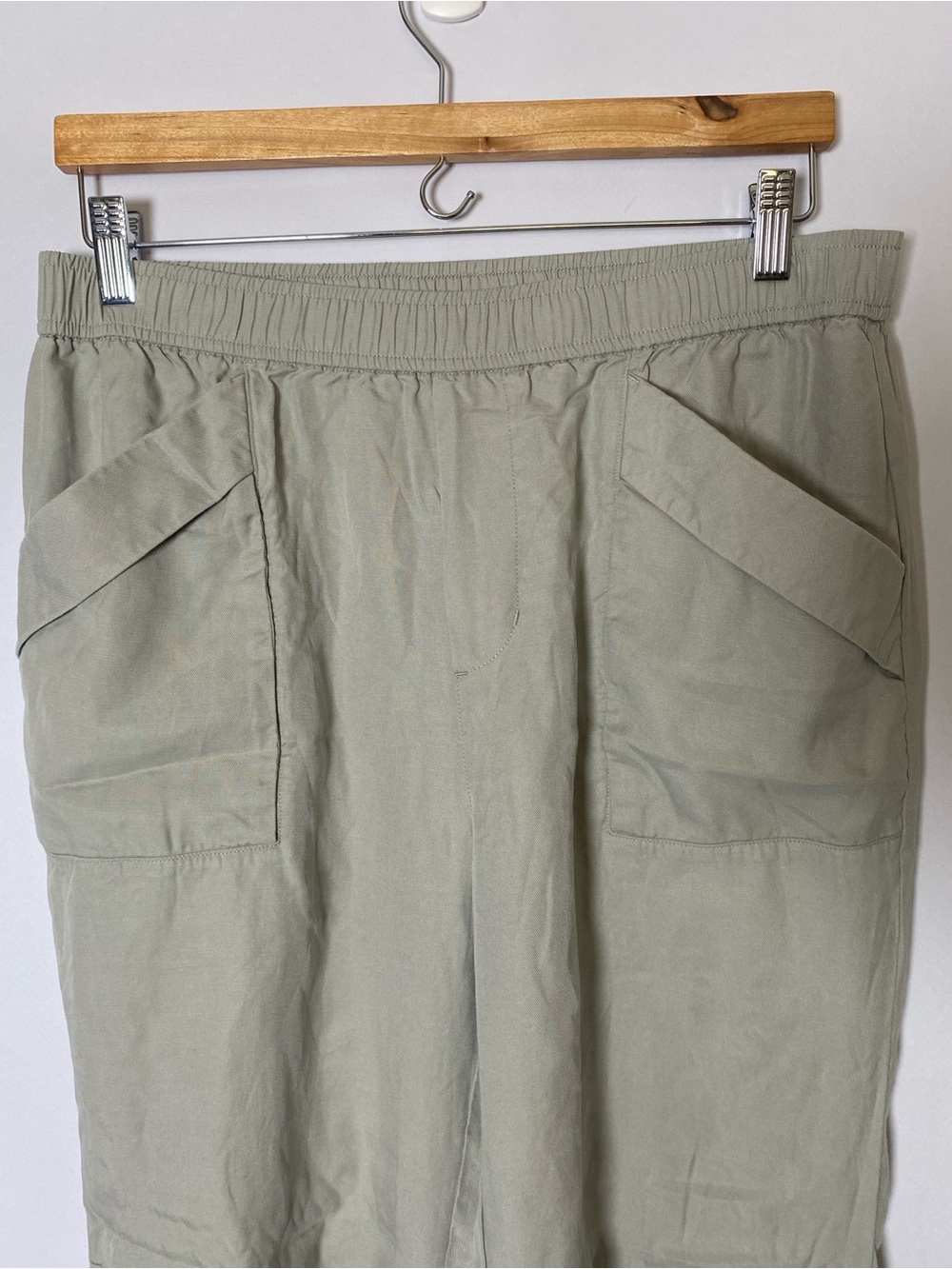 Vuori Trestles Linen Blend Twill Jogger Pant Medium Gray Relaxed Fit - Picture 3 of 10